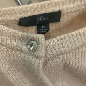 J Crew Tan cardigan